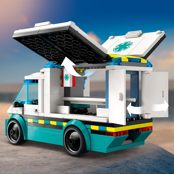 LEGO® City Emergency Ambulance Toy Truck Building Set 60451