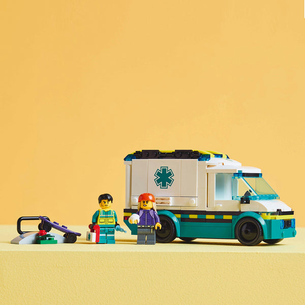 LEGO® City Emergency Ambulance Toy Truck Building Set 60451