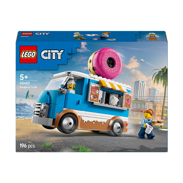 LEGO® City Doughnut Truck Playset Vendor Vehicle Toy 60452