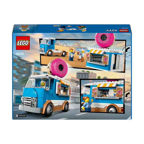 LEGO® City Doughnut Truck Playset Vendor Vehicle Toy 60452