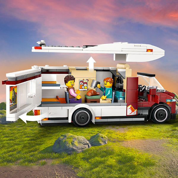 LEGO® City Holiday Adventure Camper Van Toy Vehicle Set 60454