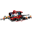 LEGO® City F1® Pit Stop & Pit Crew with Ferrari Car Toy 60443