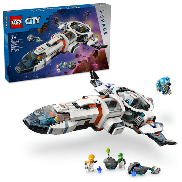 LEGO® City Modular Galactic Spaceship, Outer Space Toy for Kids 60446