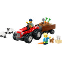 LEGO® City Red Farm Tractor with Trailer & Sheep Toys 60461