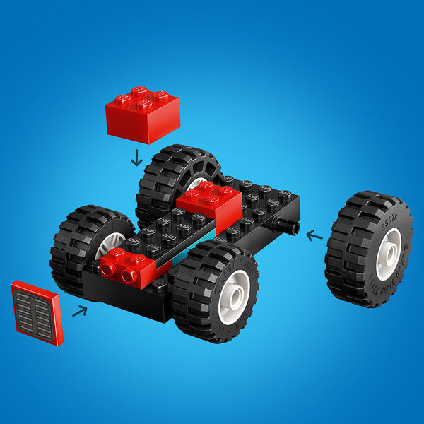 LEGO® City Red Farm Tractor with Trailer & Sheep Toys 60461