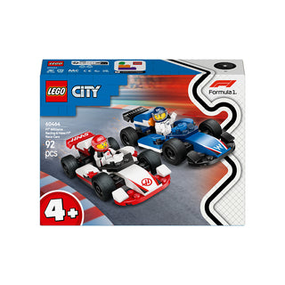 LEGO® City F1® Williams Racing & Haas F1® Race Cars Set 60464