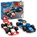 LEGO® City F1® Williams Racing & Haas F1 Race Cars Set 60464