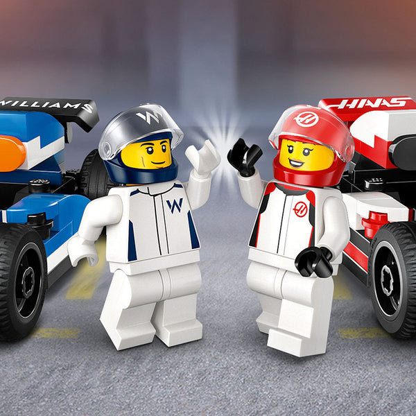 LEGO® City F1® Williams Racing & Haas F1 Race Cars Set 60464