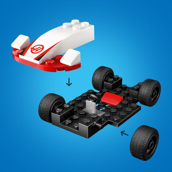 LEGO® City F1® Williams Racing & Haas F1® Race Cars Set 60464