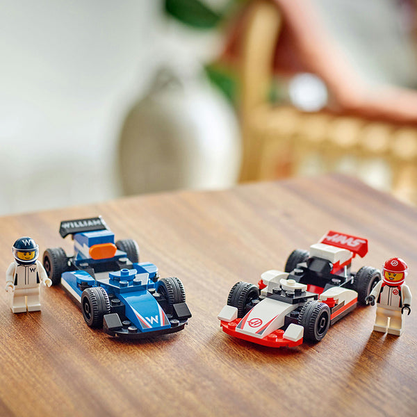 LEGO® City F1® Williams Racing & Haas F1® Race Cars Set 60464