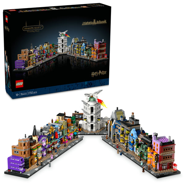 LEGO® Harry Potter™ Diagon Alley Wizarding Shops Set 76444