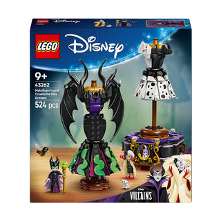 LEGO® ǀ Disney Villains Maleficent’s and Cruella De Vil’s Dresses 43262