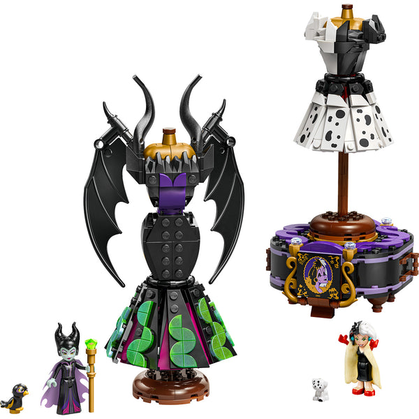 LEGO® ǀ Disney Villains Maleficent’s and Cruella De Vil’s Dresses 43262