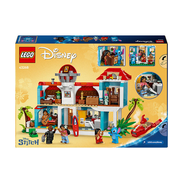 LEGO® ǀ Disney Lilo and Stitch Beach House Building Kit Playset 43268