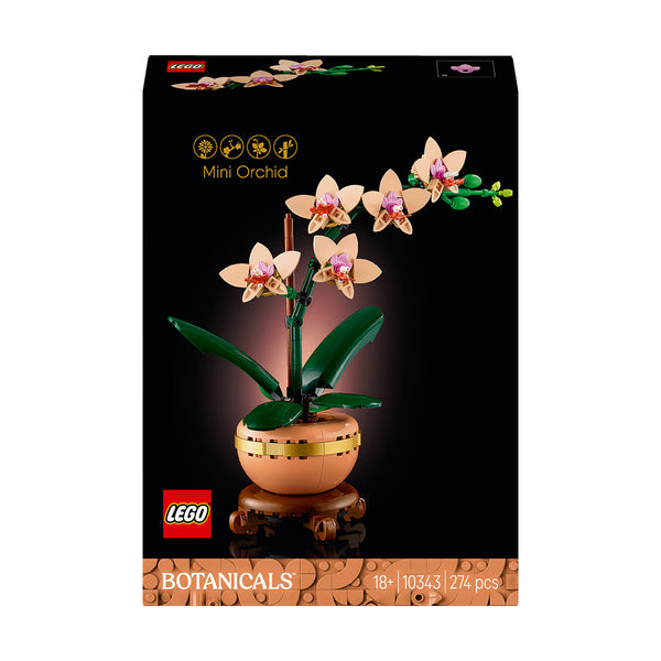 LEGO® ICONS Botanicals Mini Orchid Artificial Plant Set 10343