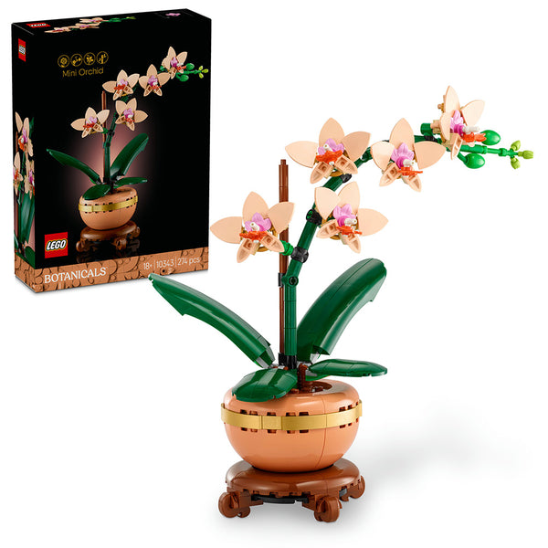 LEGO® ICONS Botanicals Mini Orchid Artificial Plant Set 10343