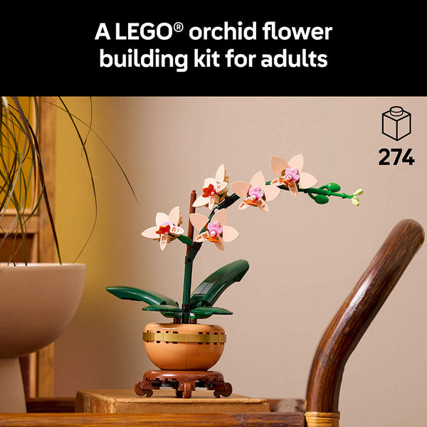 LEGO® ICONS Botanicals Mini Orchid Artificial Plant Set 10343