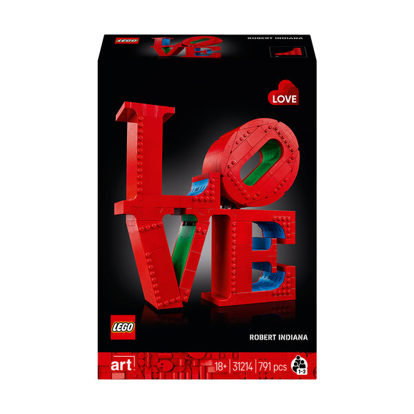 LEGO® Art LOVE Home Decor Building Set for Adults 31214