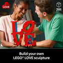 LEGO® Art LOVE Home Decor Building Set for Adults 31214