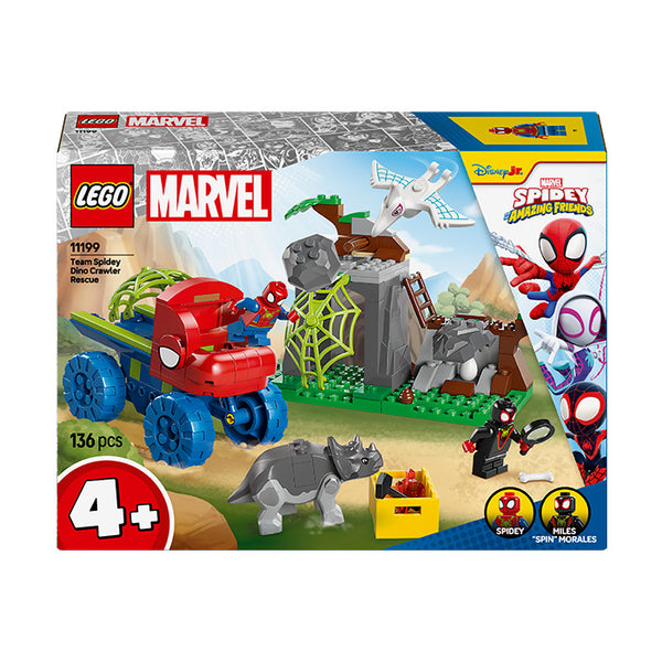 LEGO® Marvel Spidey And His Amazing Friends Team Spidey Dino Crawler Rescue 11199