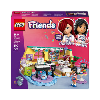 LEGO® Friends Paisley’s Room Pretend Play Bedroom Playset 42647