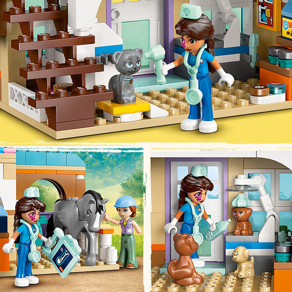 LEGO® Friends Horse and Pet Vet Clinic Pretend-Play Toy 42651