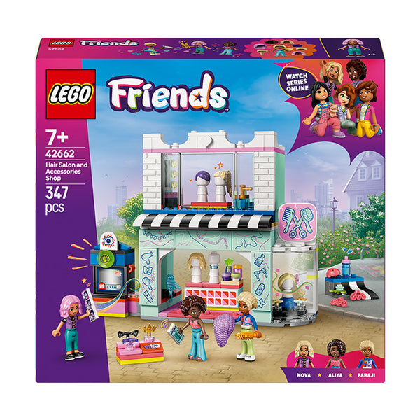 LEGO® Friends Hair Salon and Accessories Shop Creative Pretend-Play Toy 42662