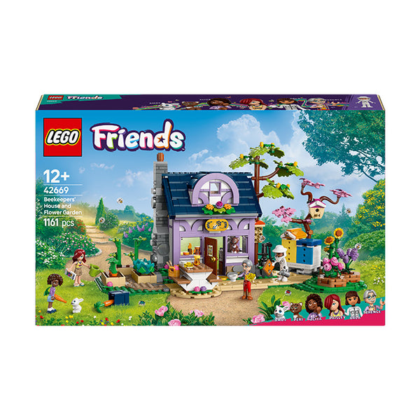 LEGO® Friends Beekeepers’ House and Flower Garden Building Kit 42669