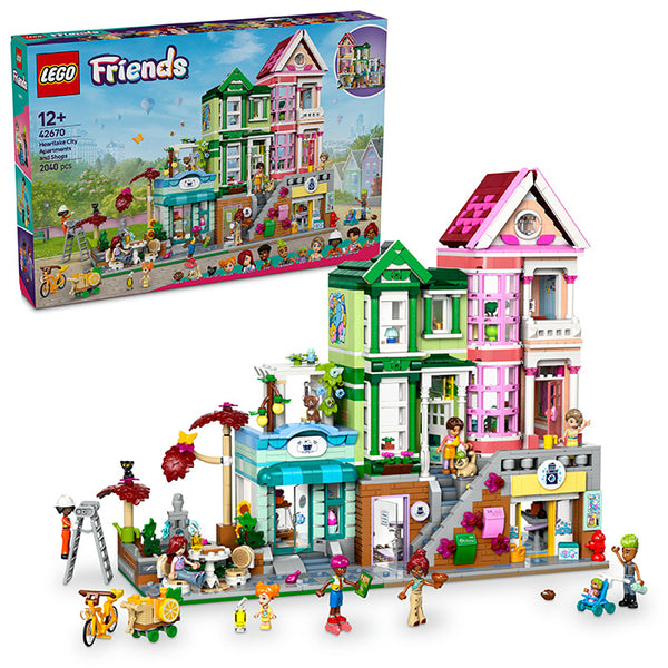 LEGO® Friends Heartlake City Apartments and Shops Model Kit 42670