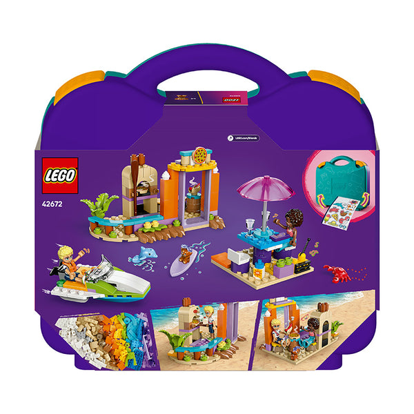 LEGO® Friends Creative Beach and Travel Suitcase Buildable Toy Set 42672