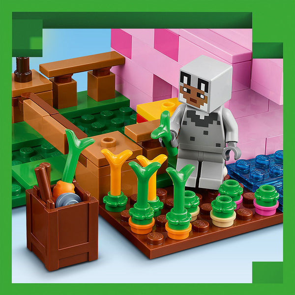 LEGO® Minecraft® The Baby Pig House with Animal Toys 21268