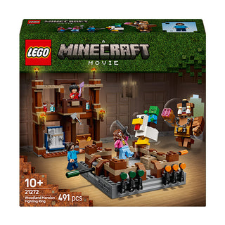 LEGO® Minecraft® Woodland Mansion Fighting Ring Gamer Toy with Mob Figures 21272