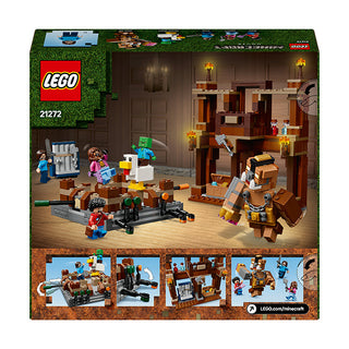 LEGO® Minecraft® Woodland Mansion Fighting Ring Gamer Toy with Mob Figures 21272