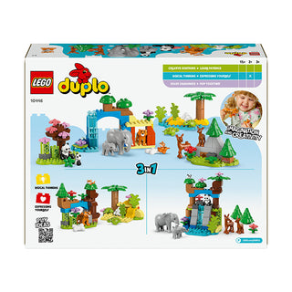 LEGO® DUPLO® 3in1 Wild Animal Families Learning Toy Set 10446