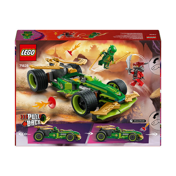 LEGO® NINJAGO® Lloyd’s Pull-Back Race Car Toy, Ninja Set 71828