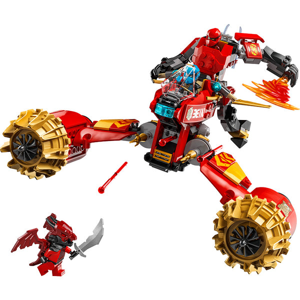 LEGO® NINJAGO® Kai’s Mech Storm Rider 2in1 Ninja Toy Set 71830