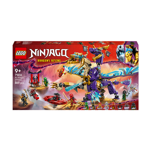 LEGO® NINJAGO® Arc Dragon of Focus Ninja Toy Set 71836