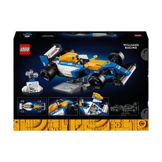 LEGO® ICONS Williams Racing FW14B & Nigel Mansell Home Office Desk Decor 10353