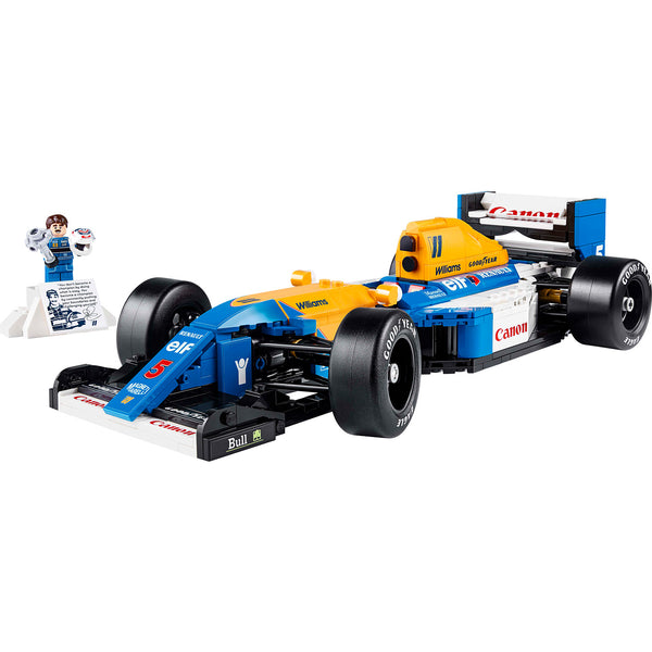 LEGO® ICONS Williams Racing FW14B & Nigel Mansell Home Office Desk Decor 10353