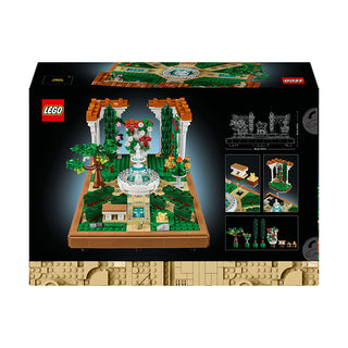 LEGO® ICONS Fountain Garden Home Decor Set for Adults 10359