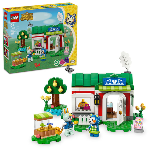 LEGO® Animal Crossing™ Able Sisters Clothing Shop Role-Play Building Kit 77055