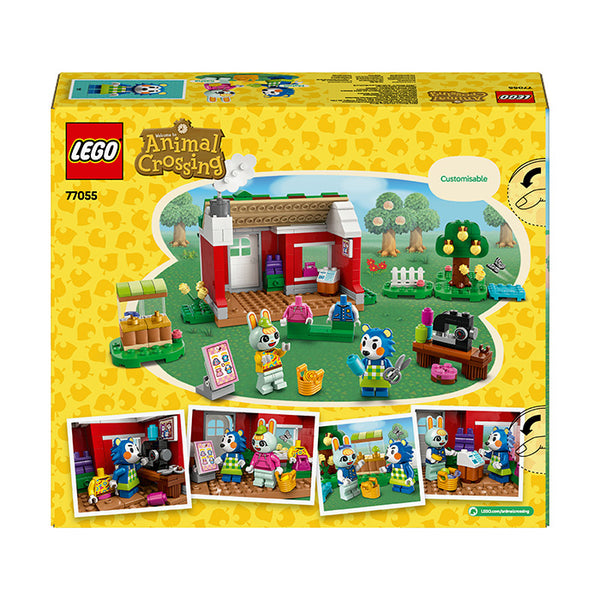 LEGO® Animal Crossing™ Able Sisters Clothing Shop Role-Play Building Kit 77055