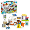 LEGO® DUPLO® Ambulance & Driver, Toddler Learning Toys 10447