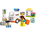 LEGO® DUPLO® Ambulance & Driver, Toddler Learning Toys 10447