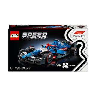 LEGO® Speed Champions Visa Cash App RB VCARB 01 F1® Race Car Vehicle Kit 77246