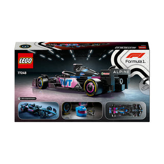 LEGO® Speed Champions BWT Alpine F1® Team A524 Race Car Toy Vehicle 77248