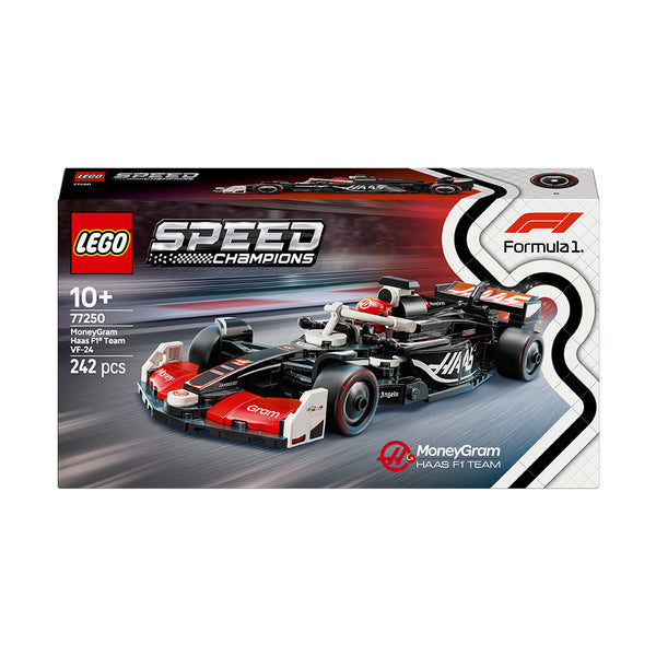 LEGO® Speed Champions MoneyGram Haas F1® Team VF-24 Race Car Toy Vehicle 77250