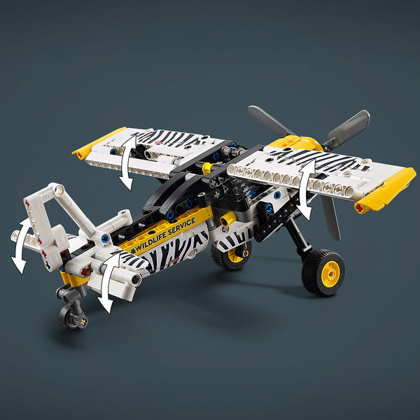 LEGO® Technic™ Bush Plane Building Toy Set for Kids 42198