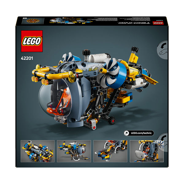 LEGO® Technic™ Deep-Sea Research Submarine Building Toy 42201