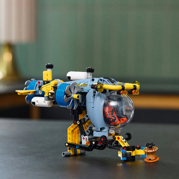 LEGO® Technic™ Deep-Sea Research Submarine Building Toy 42201